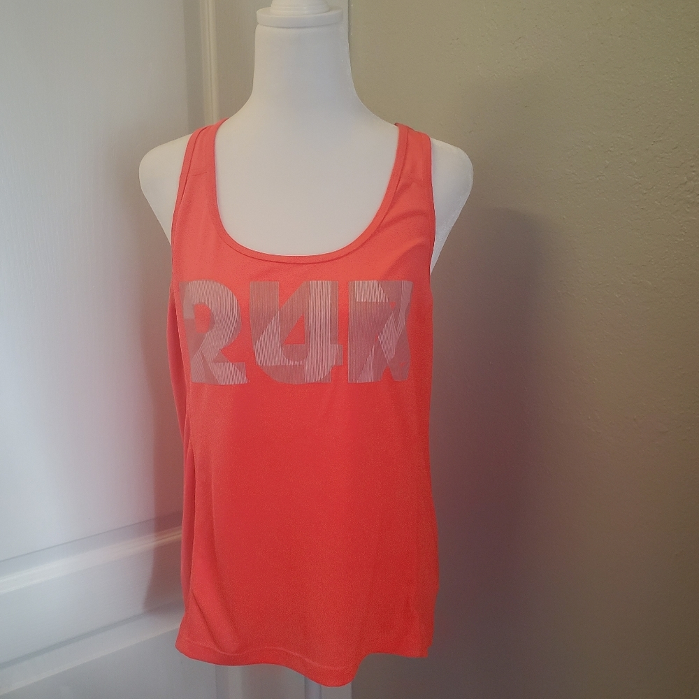 Old Navy Racer Back Pink Tank L